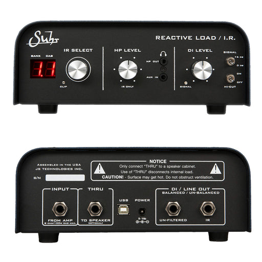 Suhr Reactive Load I.R. Impulse Response IR Loaded