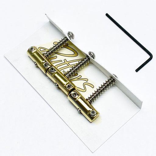 Rutters Brass Straight Compensated Saddles 2 1/8" String Spacing