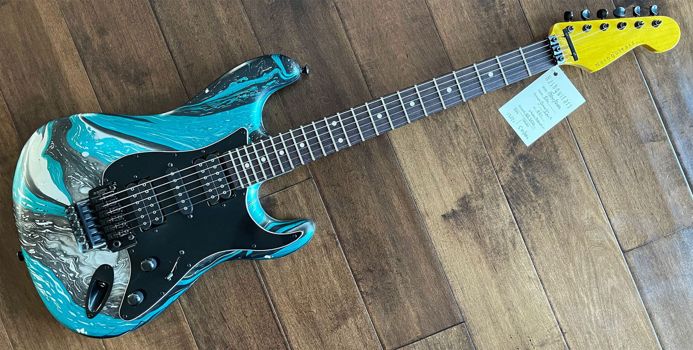 Nash Guitars Model S-81/HSH Swirl Finish Rosewood Neck NG5634