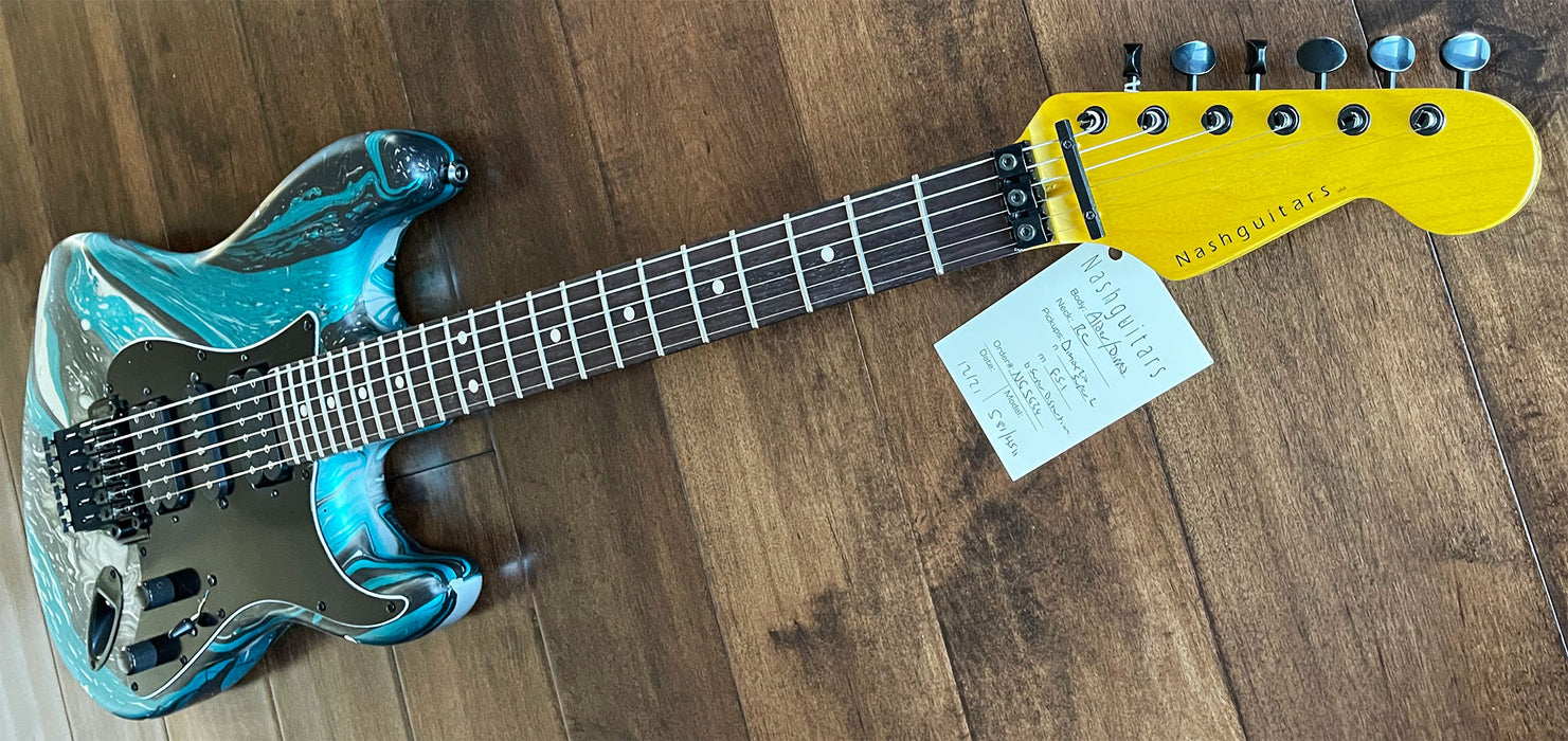 Nash Guitars Model S-81/HSH Swirl Finish Rosewood Neck NG5634