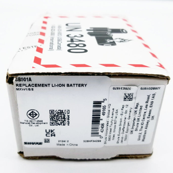 Shure SB901A Rechargeable Lithium-Ion Battery