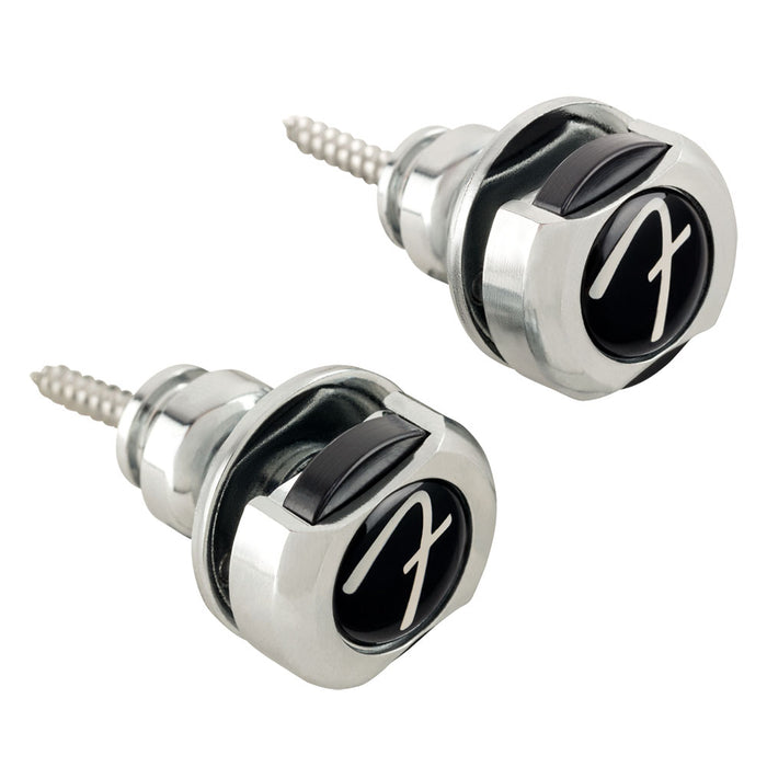 Fender Infinity F Logo Strap Locks Chrome 0990818600