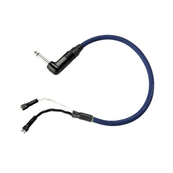 Evidence Audio Siren II Speaker Cable 1 Foot Angled to Spade (Combo Amp)