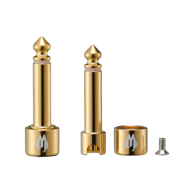 Free The Tone SL-4L-GD Solderless Right Angle Plug Gold