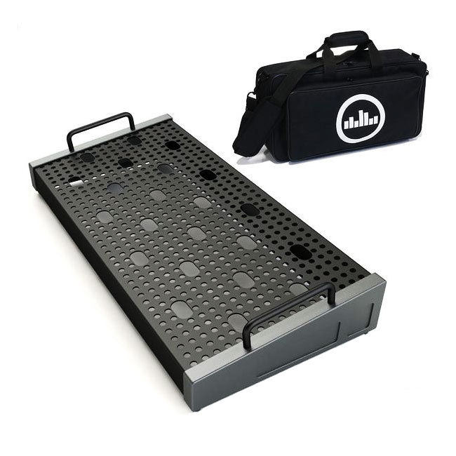 Temple Audio Design Solo 18 (18" x 8.5") Pedalboard w/Soft Case Gun Metal