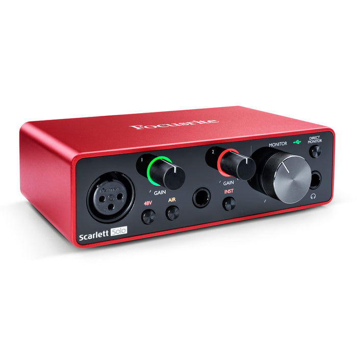 Focusrite Scarlett Solo 3rd Generation USB Audio Interface