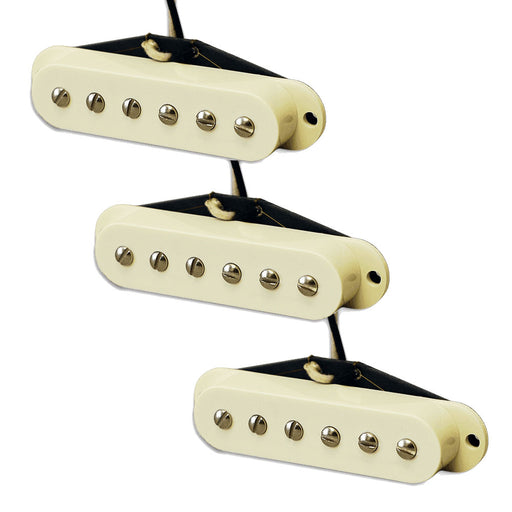 Lindy Fralin Steel Pole SP43 Strat Pickup Set Big P90 Tone