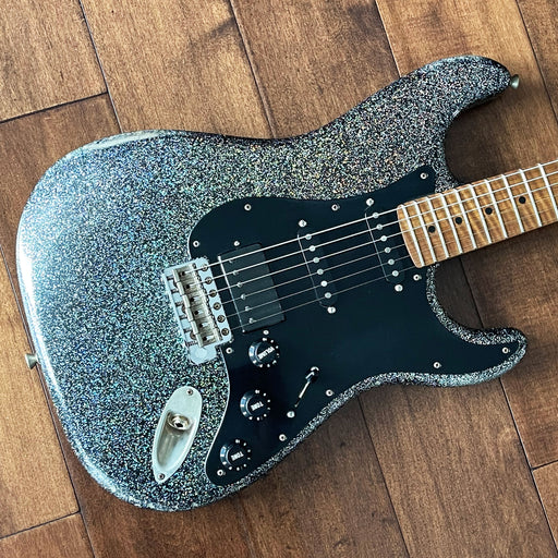 Xotic California Classic XSC-2 Electric Guitar Halo Sparkle over Black 2635