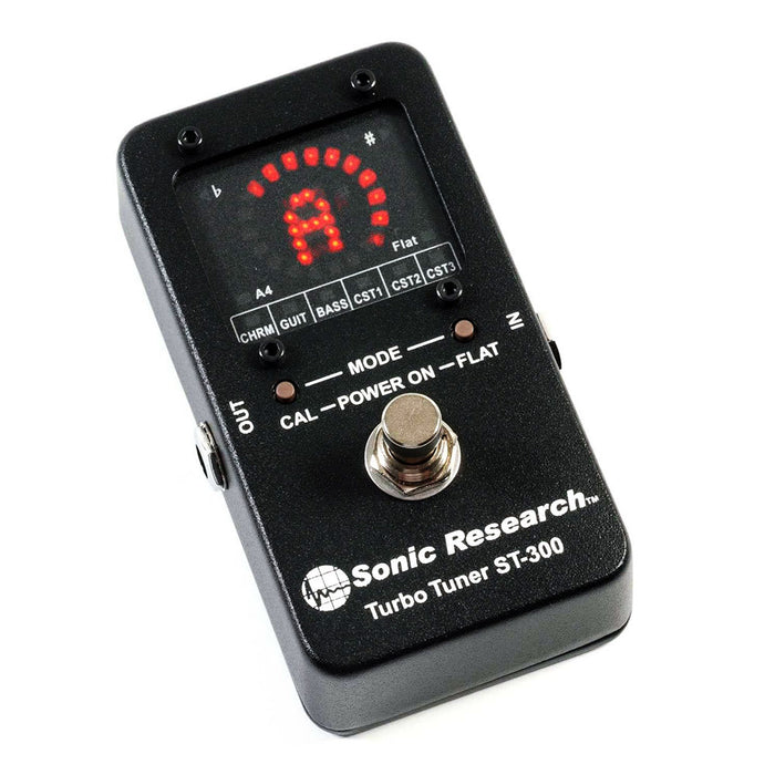 Sonic Research Model ST-300 Stomp Box Strobe Turbo Tuner