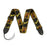 Fender 2" Monogrammed Strap Black/Yellow/Brown 0990681000