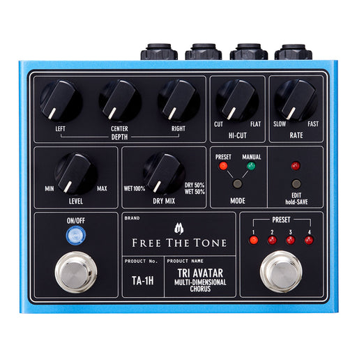 Free The Tone TA-1H Tri Avatar Multi-Dimensional Chorus Pedal