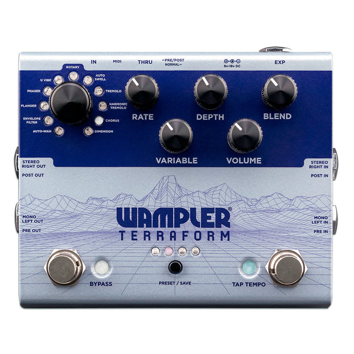 Wampler Terraform Modulation Effects Pedal