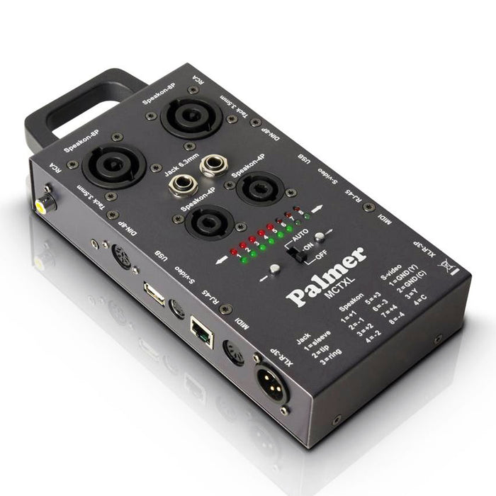 Palmer Audio Tools AHMCTXL Version 2 Cable Tester Audio Video Data