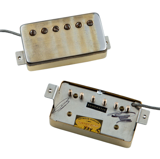 Seymour Duncan Custom Shop Joe Bonamassa Amos Flying V Pickup Set Aged Nickel