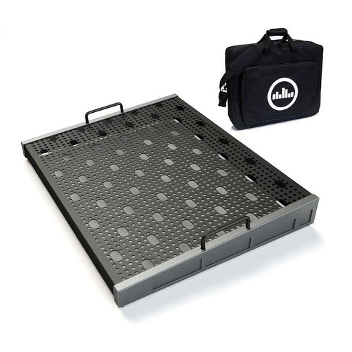 Temple Audio Design Trio 21 (21" x 16.5") Pedalboard w/Soft Case Gun Metal