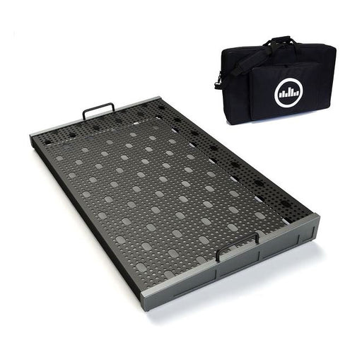 Temple Audio Design Trio 28 (28.2" x 16.5") Pedalboard w/Soft Case Gun Metal