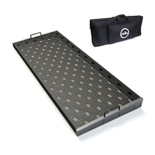 Temple Audio Design Trio 43 (43.2" x 16.5") Pedalboard w/Soft Case Gun Metal