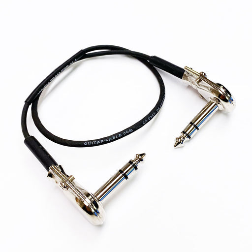 1.5 Foot (45.72 cm) Best-Tronics Right-Angle Pancake TRS Cable USA Made
