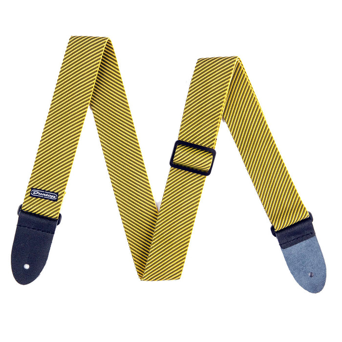 Dunlop D3815CL Tweed Classic Guitar Strap 2" Wide Adjustable 38" to 65"