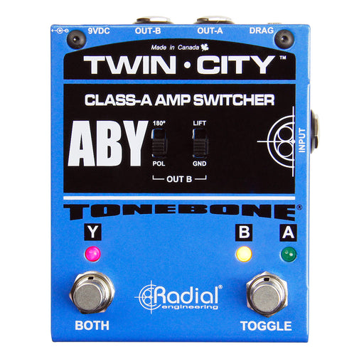 Radial Tonebone Twin-City Active ABY Amp Switcher