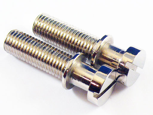 Faber 3195-0 TPST Vintage Steel 8M x 1.25 Metric Tailpiece Studs Nickel Finish