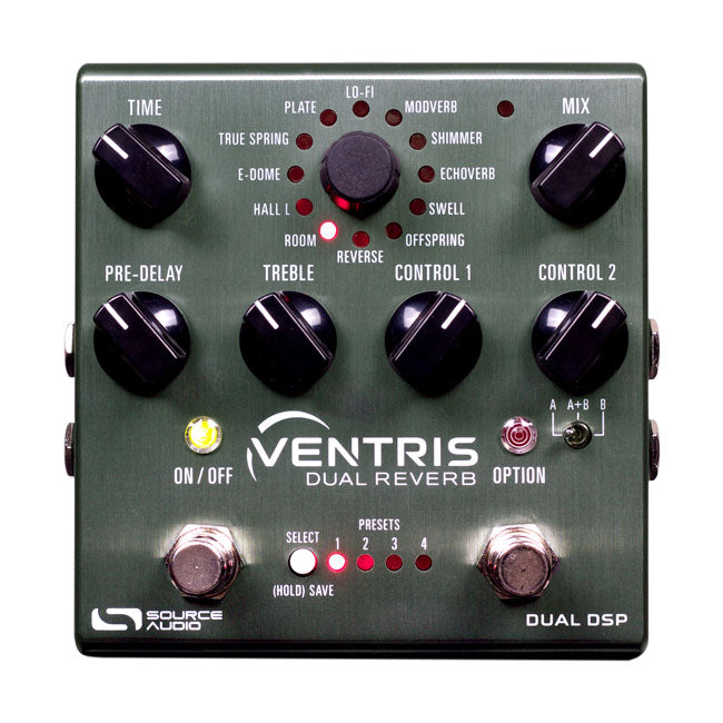 Source Audio Ventris Dual Reverb Pedal
