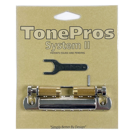 TonePros VTNM-N Metric Vintage Aluminum 1950's Wraparound Nickel