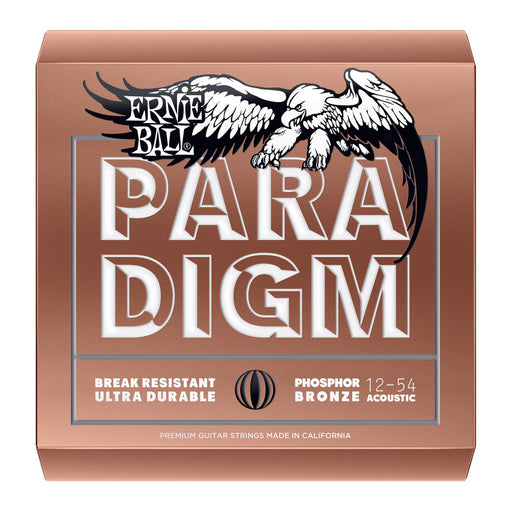 Ernie Ball 2076 Paradigm Medium Phosphor Bronze Acoustic Guitar Strings (12-54)