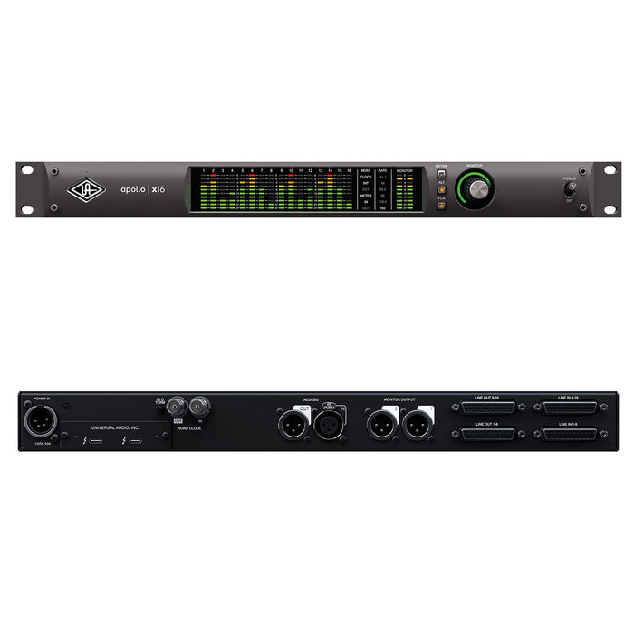 Universal Audio Apollo x16 Heritage Elite Audio Conversion Recording Interface