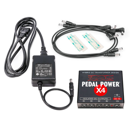 Voodoo Lab Pedal Power X4 9-Volt Isolated Filtered Power Supply PPX4