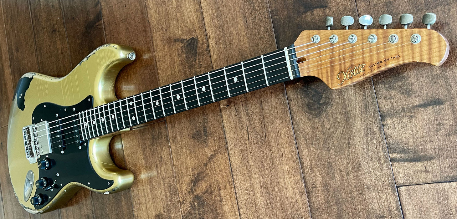 Xotic California Classic XSC-2 Electric Guitar Aztec Gold 3135