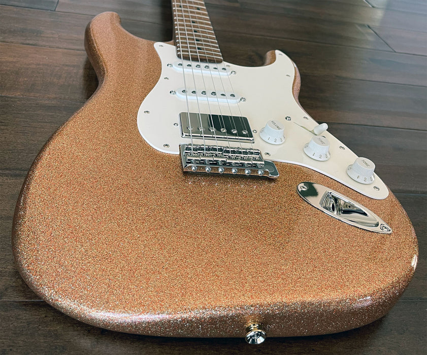 Xotic California Classic XSC-2 Electric Guitar Sunrise Orange Sparkle 2767