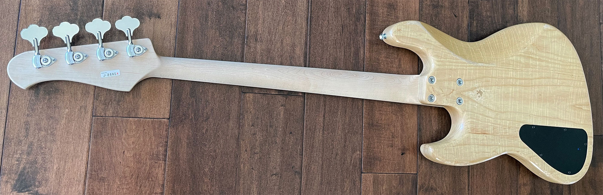 Xotic XJ Jazz-Style 4-String Bass Guitar Natural Aged Finish Maple Neck 2485