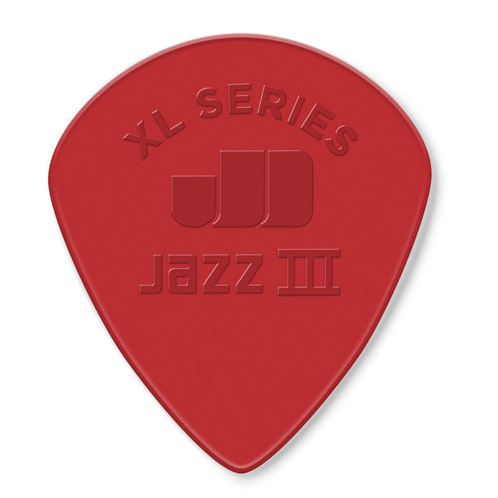 24-Pack! Dunlop Jazz III XL Nylon Pick 47RXLN