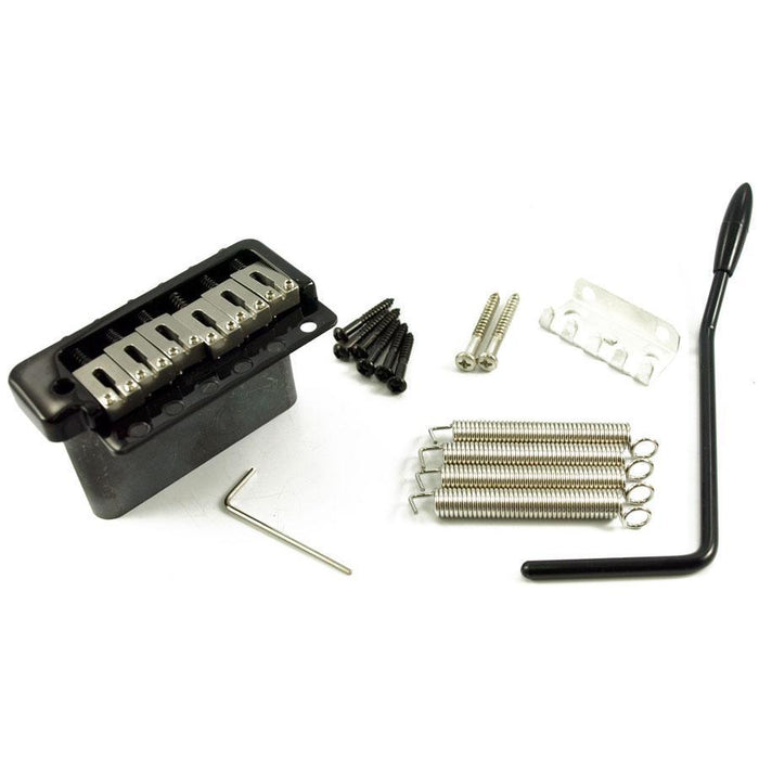 Wilkinson WVPCSBBK Contemporary 6 Hole Tremolo Assembly Black