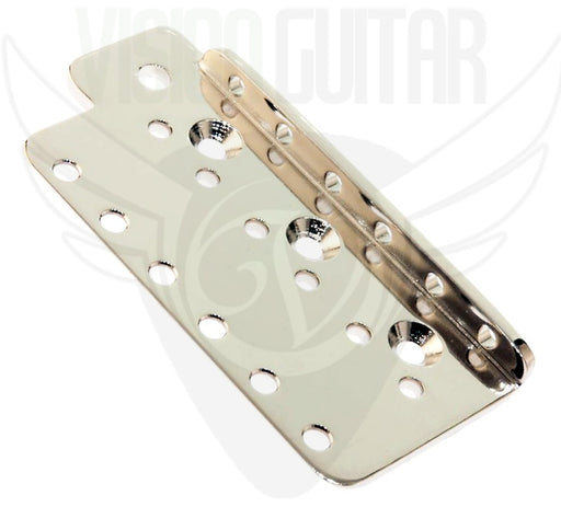 Callaham Top Plate For Vintage Strat Model Bridge 2 7/32" Spacing Nickel